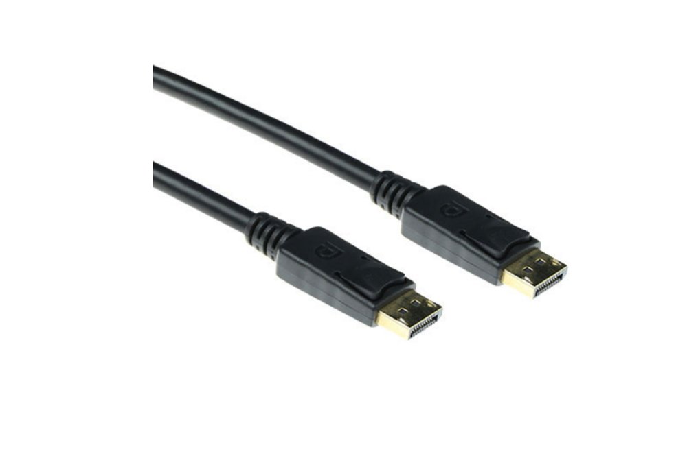 ACT AK3983 | DisplayPort 1.4 Kabel | 2,0 m | Schwarz | Strom Pin 20 nicht verbunden