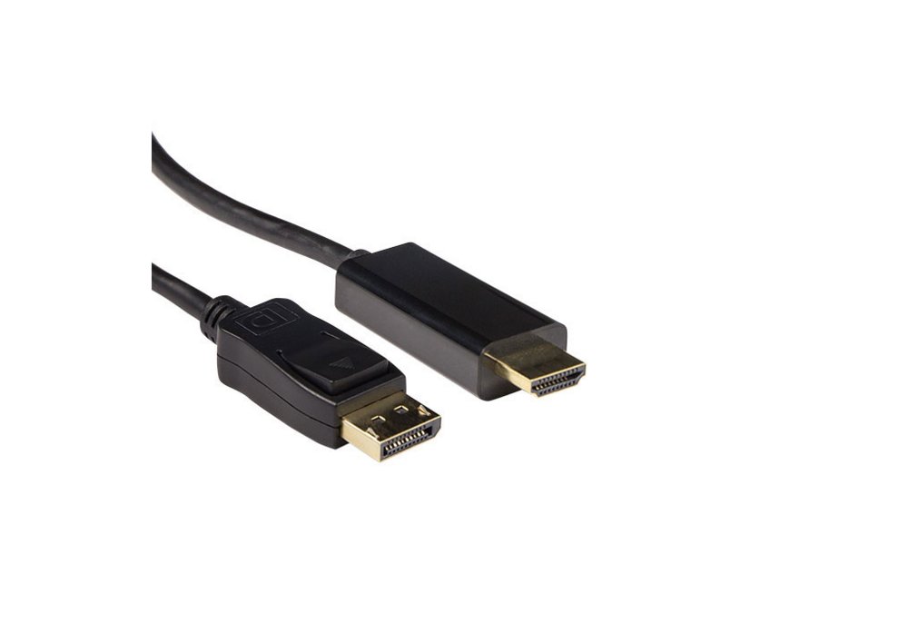 ACT AK3991 | DisplayPort-auf-HDMI-Kabel | 3 m | Schwarz