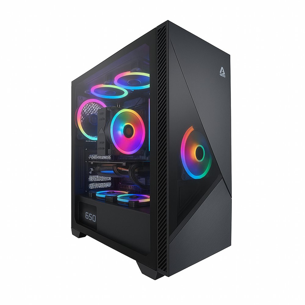 AKTIE Performance RGB Desktop | Intel Core i5-14400F | GeForce RTX 4060 8GB VRAM | 32GB RAM | 1TB SSD | Windows 11 Professional | Midi-Tower Gehäuse