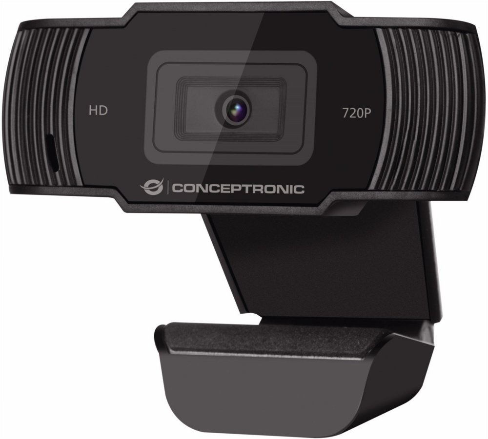 Conceptronic Amdis | 720p 30FPS USB-Webcam mit Mikrofon