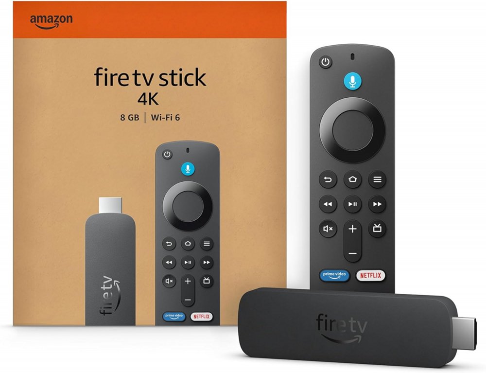 Amazon Fire TV Stick 4K | Modell 2024 | Ultra HD Streaming | WiFi 6