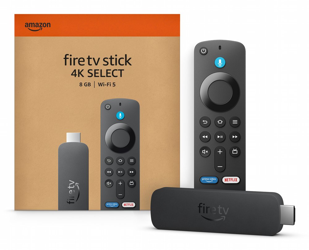 Amazon Fire TV Stick 4K Select | Streaming-Media-Player | WLAN und Bluetooth | Alexa-Sprachfernbedienung