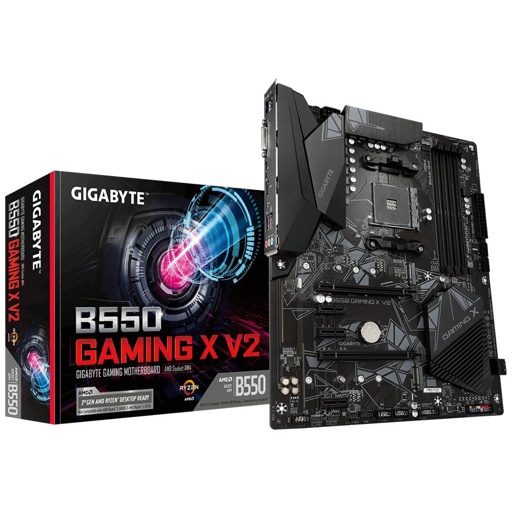 Gigabyte B550 Gaming X V2 | Sockel AM4 | AMD B550 | 4xDDR4 | ATX | Mainboard