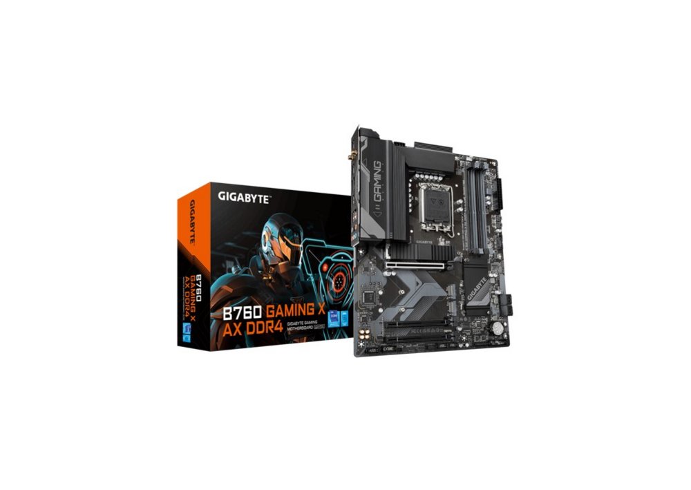 Gigabyte B760 GAMING X AX DDR4 | Sockel LGA 1700 | Intel B760 | 4xDDR4 | ATX | Mainboard