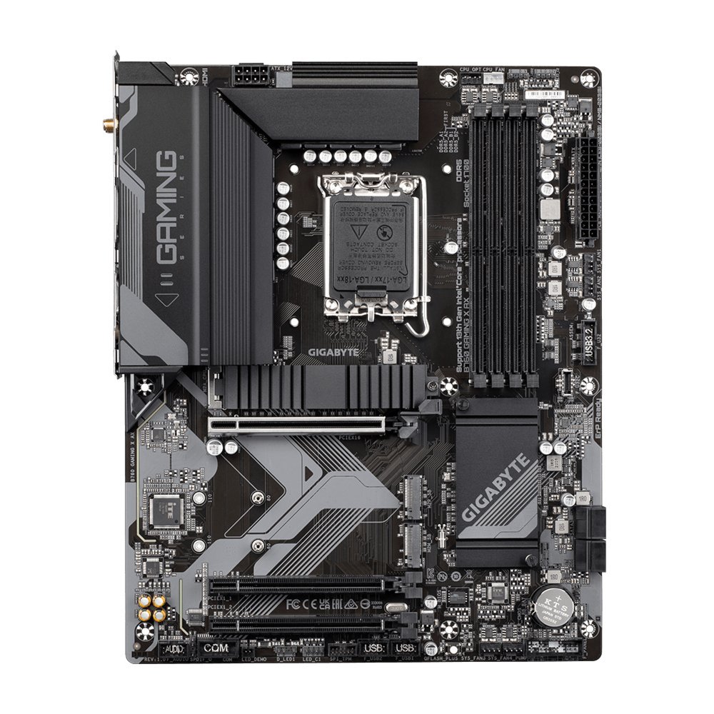 Gigabyte B760 GAMING X AX | Sockel LGA 1700 | Intel B760 | 4xDDR5 | ATX | Mainboard