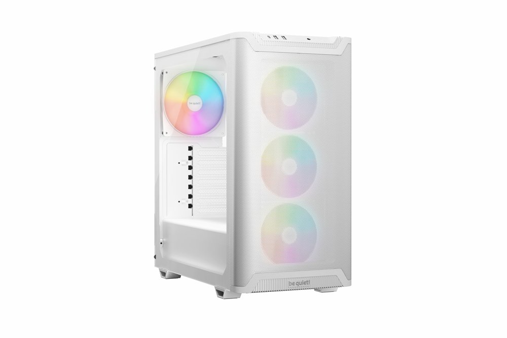 be quiet! PURE BASE 501 LX RGB | Midi-Tower-Gehäuse | Weiß