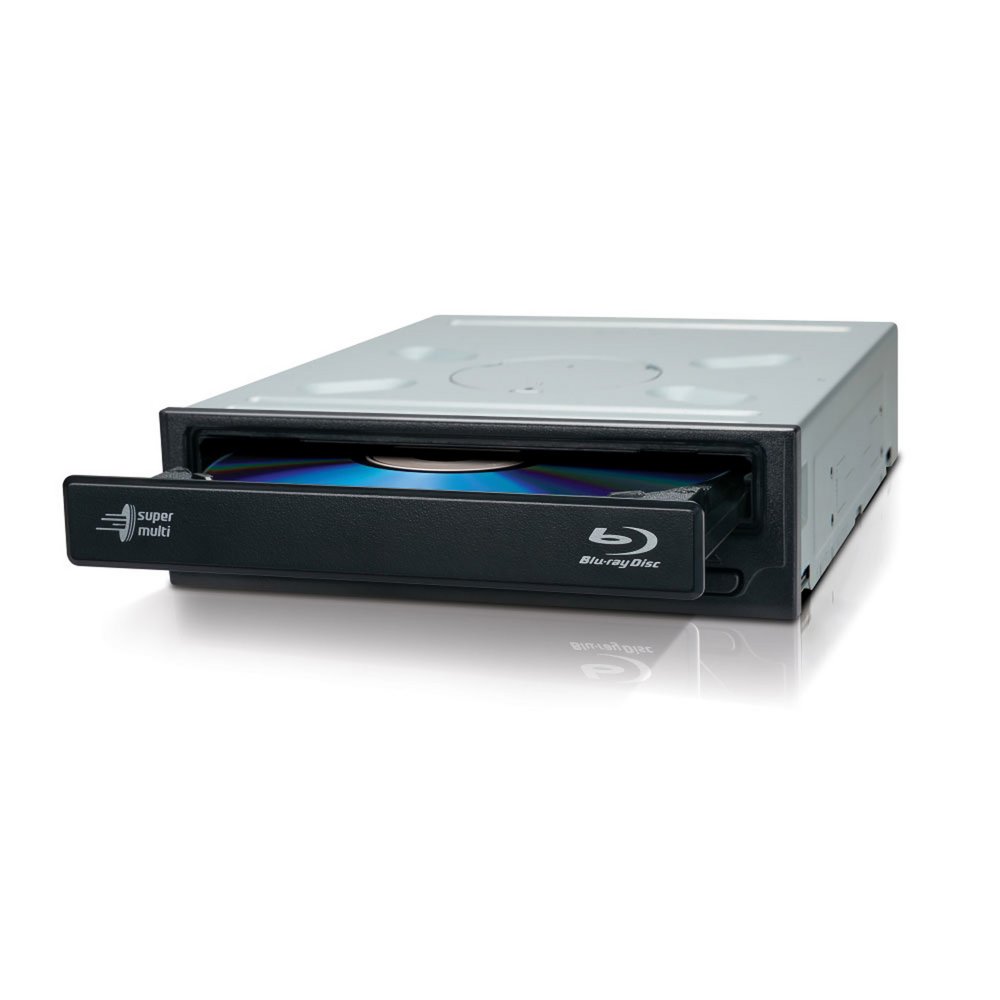 Hitachi-LG Super Multi Blu-ray Writer | Internes Optisches Laufwerk | Blu-ray RW | Schwarz
