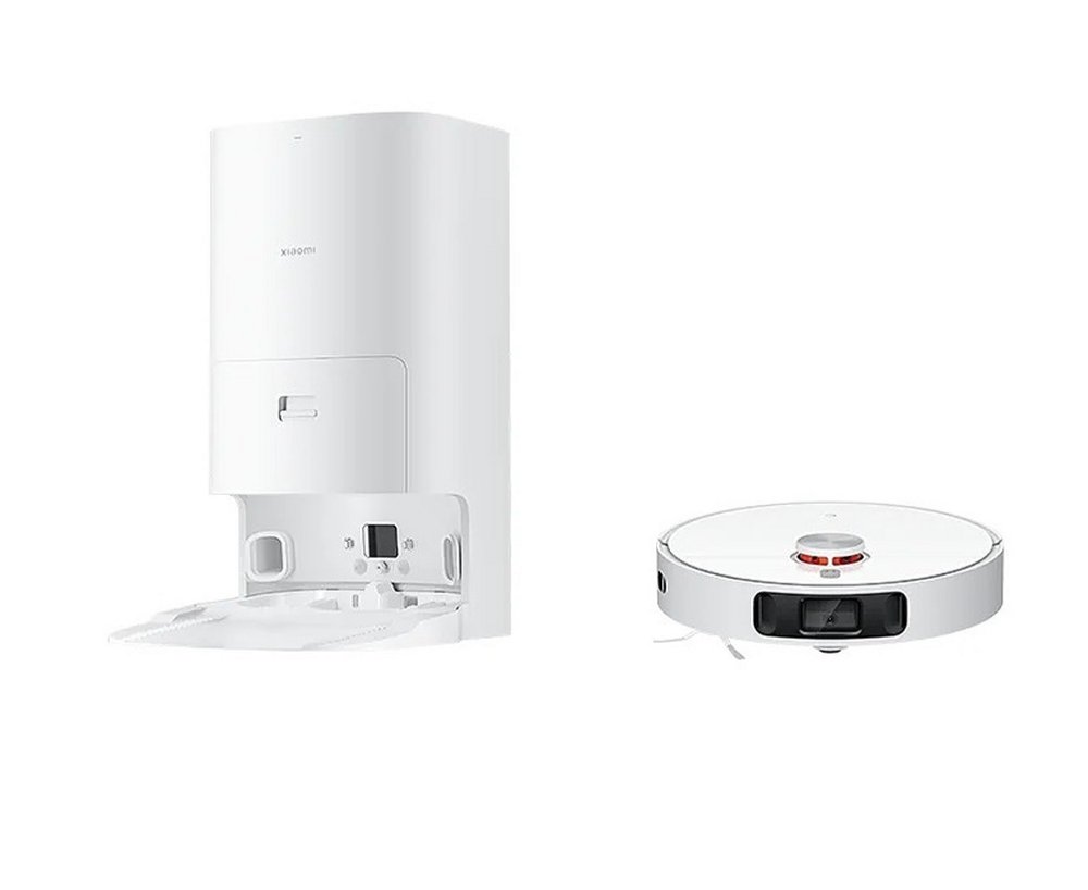 Xiaomi X10 Plus | Saugroboter mit Wischfunktion | 4000 Pa Saugleistung | 120 Min. Akkulaufzeit | All-in-One-Station | KI-Navigation | Weiß