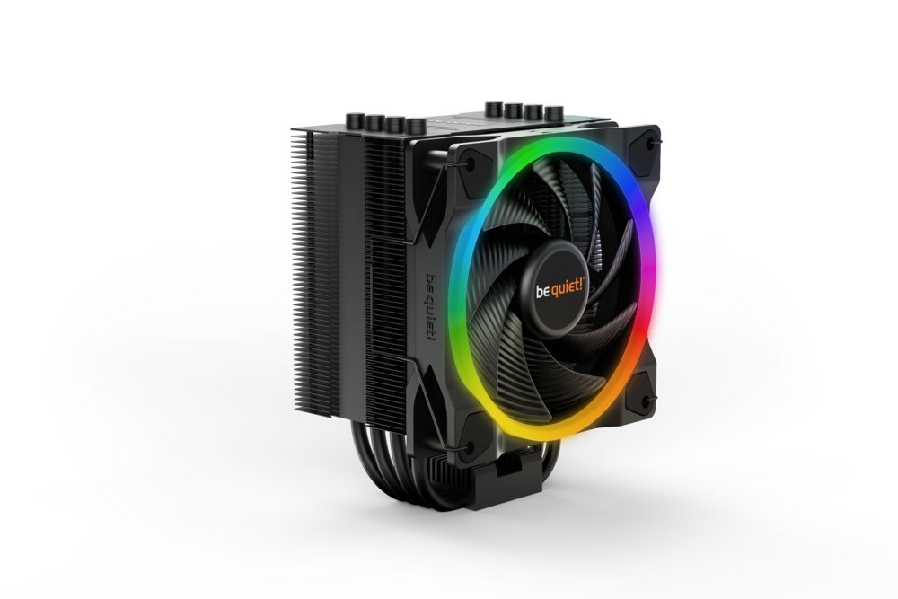be quiet! Pure Rock 2 FX RGB | 150W TDP | 155mm Höhe | 120mm Lüfter | CPU Luftkühler