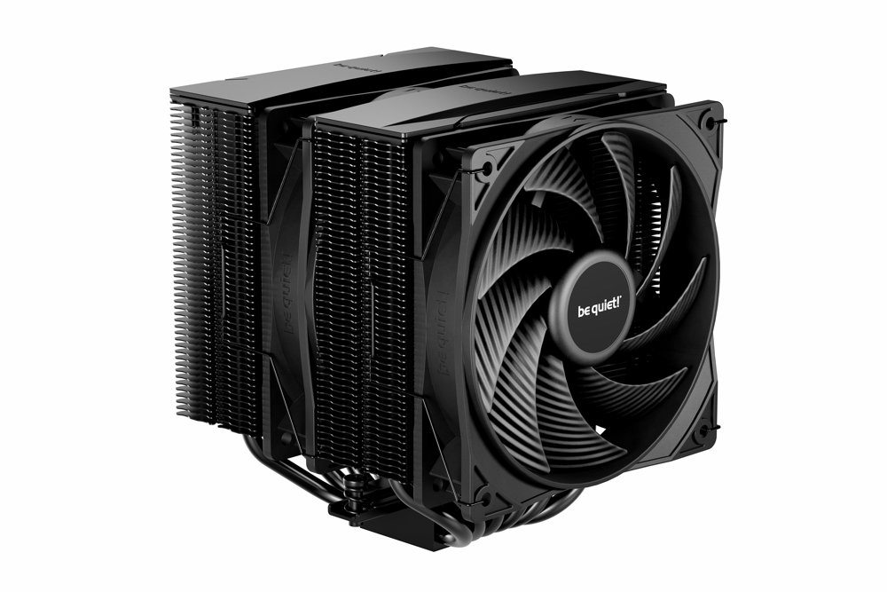 be quiet! Pure Rock Pro 3 Black | 250W TDP | 155mm Höhe | 120mm Lüfter | CPU Luftkühler