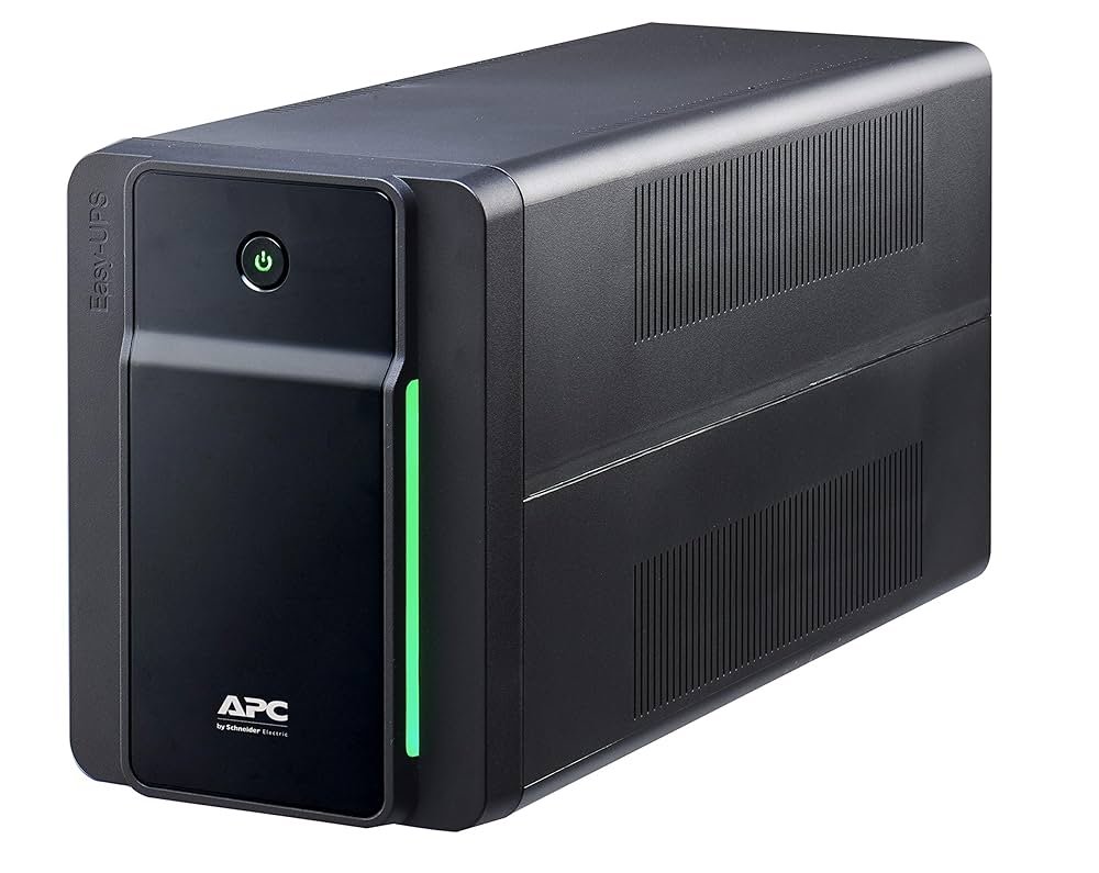 APC Back-UPS BVX1600LI-GR | 1600 VA (900 W) | 4x Schuko-Steckdosen | Line-Interactive USV | Notstromversorgung
