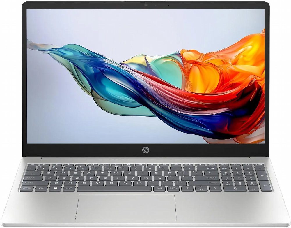 HP 15-fc0054nw | 15,6 Zoll Full HD IPS-Display | AMD Ryzen 7 5825U | 16 GB RAM | 512 GB SSD | Windows 11 Pro | Silber