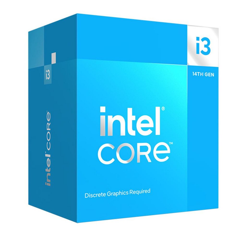 Intel Core i3-14100F | 4 Kerne | 3,5GHz (4,7GHz Turbo) | LGA 1700 | Prozessor | CPU