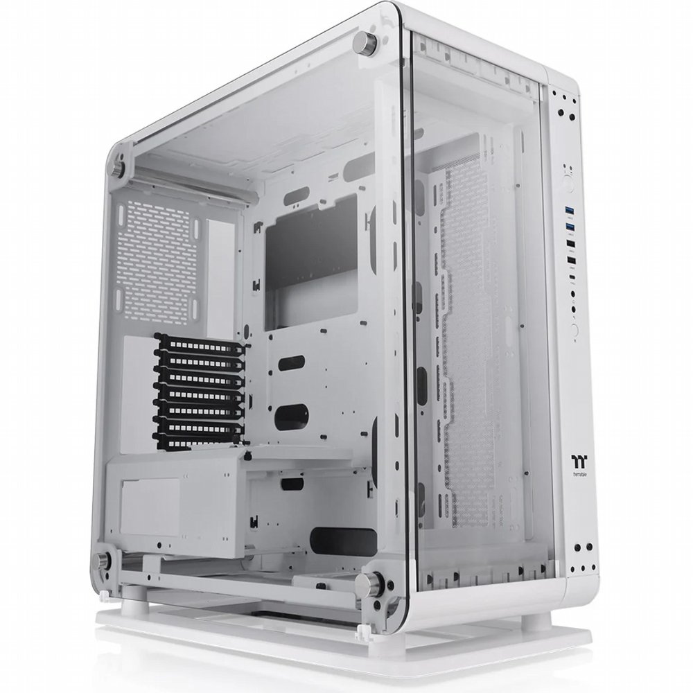 Thermaltake Core P6 TG Pro Snow | Midi-Tower-Gehäuse | Weiß (CA-1V2-00M6WN-00)