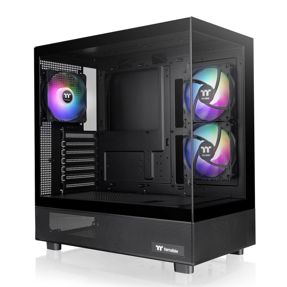 Thermaltake View 270 Plus TG ARGB | Mid Tower Gehäuse | Schwarz (CA-1Y7-00M1WN-01)
