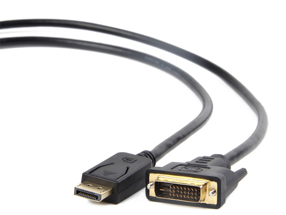 Gembird CC-DPM-DVIM-6 Videokabel-Adapter 1,8 m DisplayPort DVI Schwarz