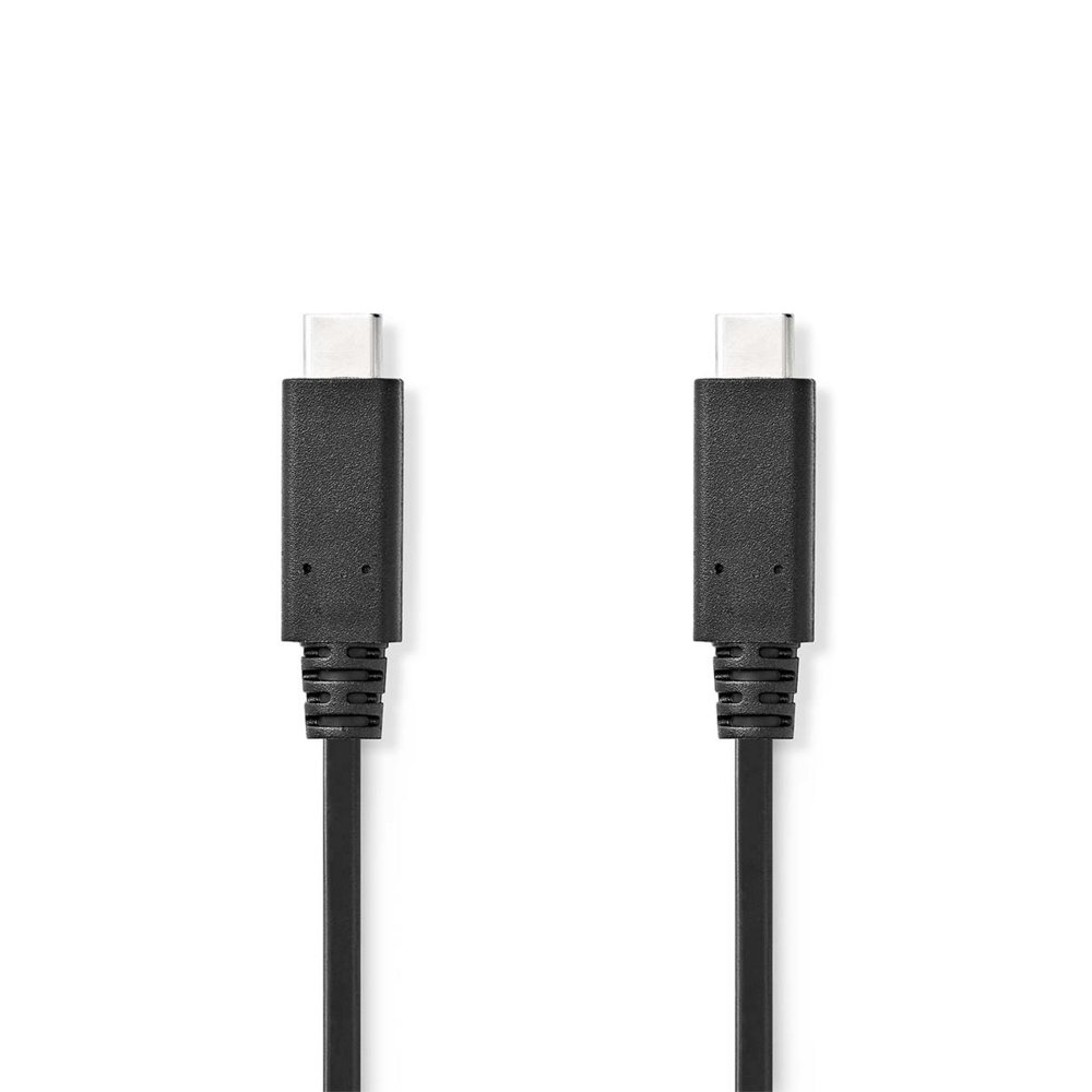 Nedis CCGL64750BK10 | USB 3.2 Gen 2 | USB-C auf USB-C | 1 m | Schwarz