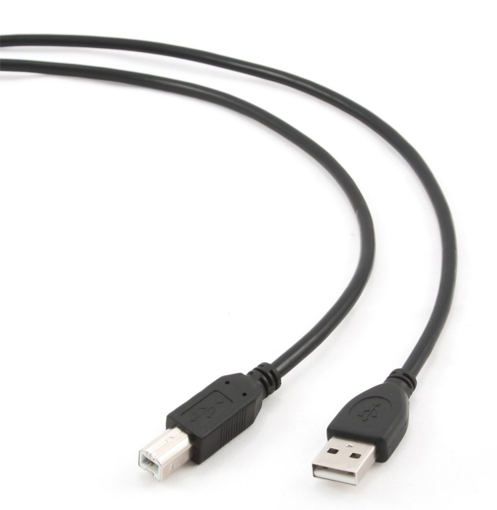Gembird CCP-USB2-AMBM-6 | USB 2.0-Kabel | USB-A auf USB-B | 1,82 m | Schwarz