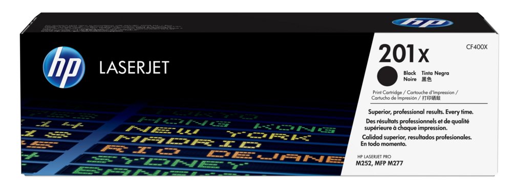 HP 201X Schwarz Original LaserJet Tonerkartusche mit hoher Reichweite