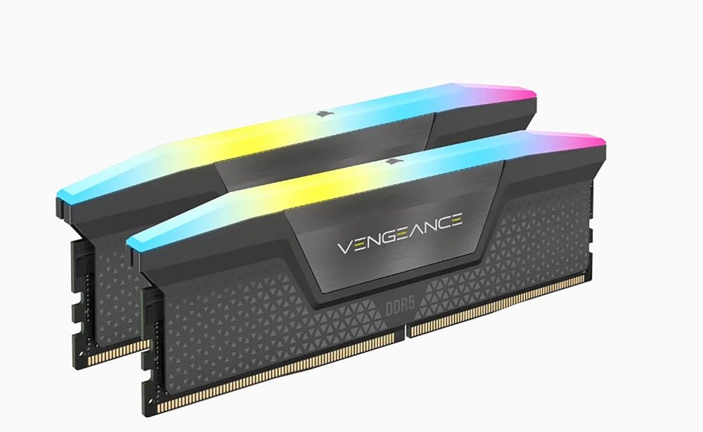 Corsair Vengeance RGB | 64GB 2x32GB DDR5 | 5600MHz | DIMM | CL40 | Speicher­modul | RAM