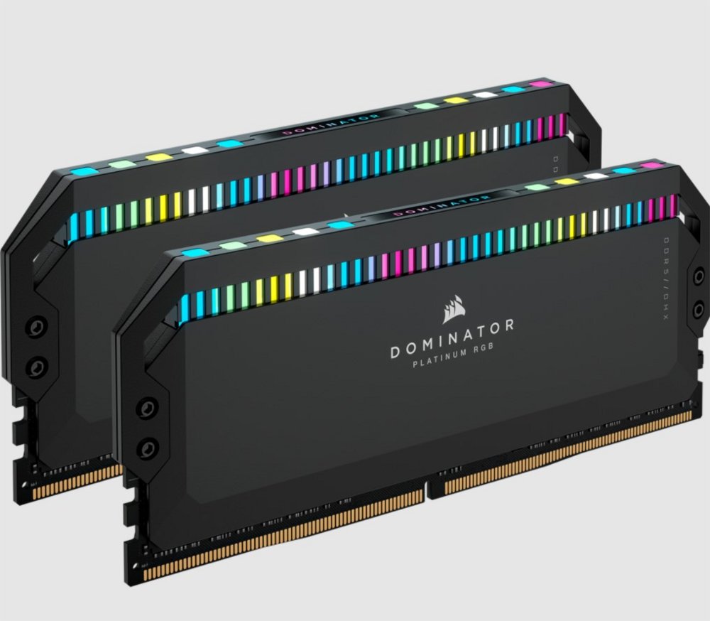 Corsair Dominator Platinum RGB | 32GB 2x16GB DDR5 | 6200MHz | DIMM | CL36 | Speicher­modul | RAM