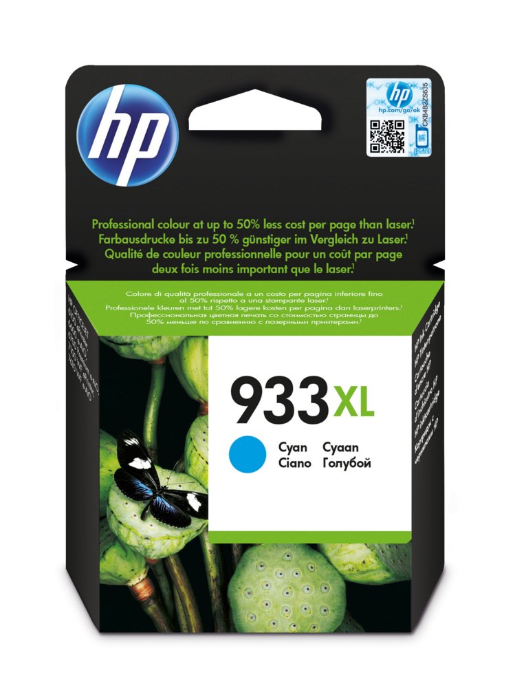 HP 933XL | Original Hochleistungs-Tintenpatrone Cyan