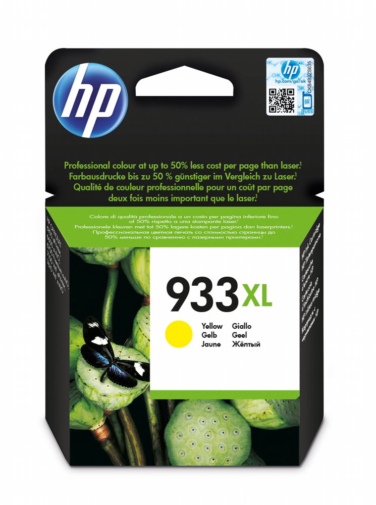 HP 933XL | Original Hochleistungs-Tintenpatrone Gelb