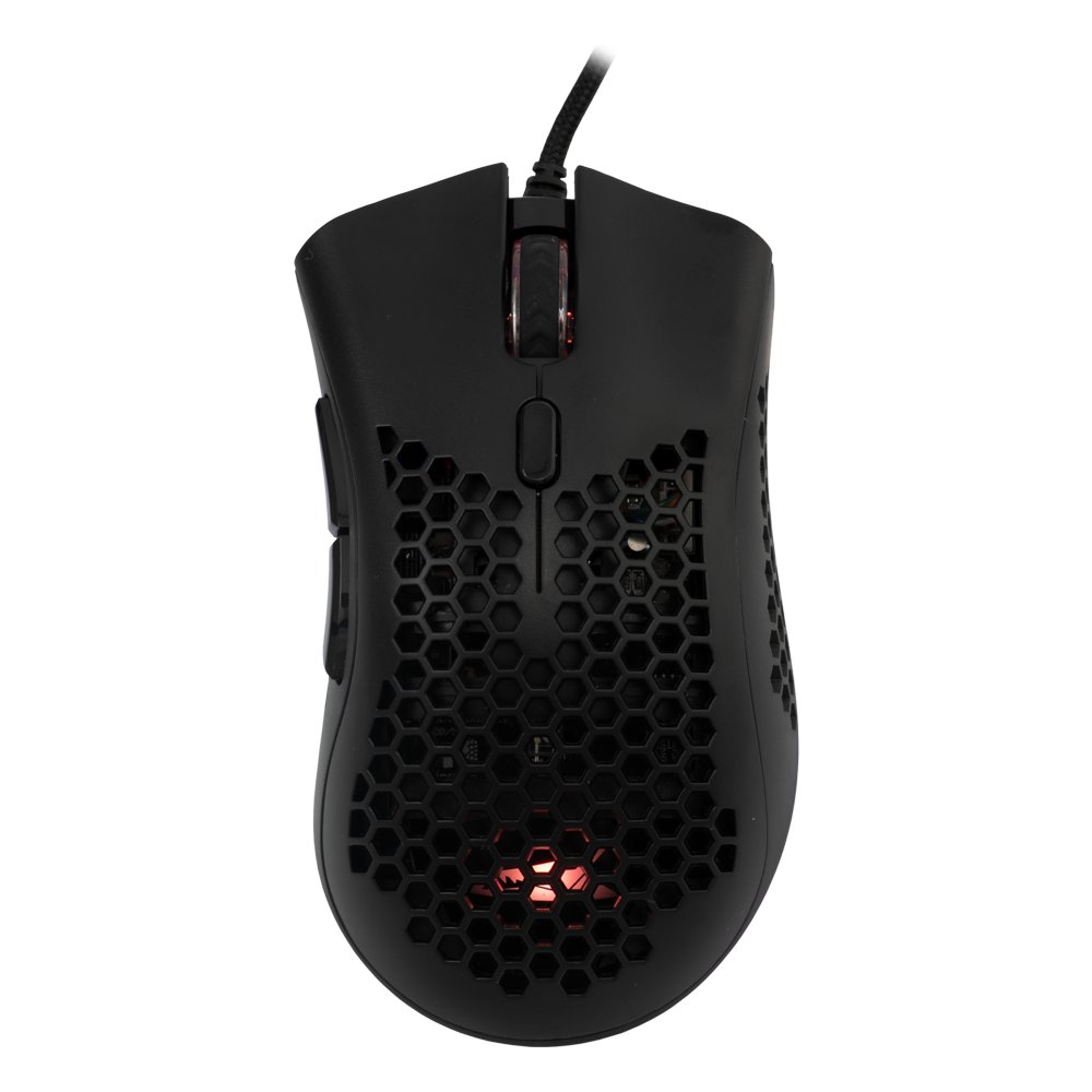 Baracuda Coral RGB | Kabelgebundene Gaming-Maus | USB-A | 12.800 DPI | Schwarz