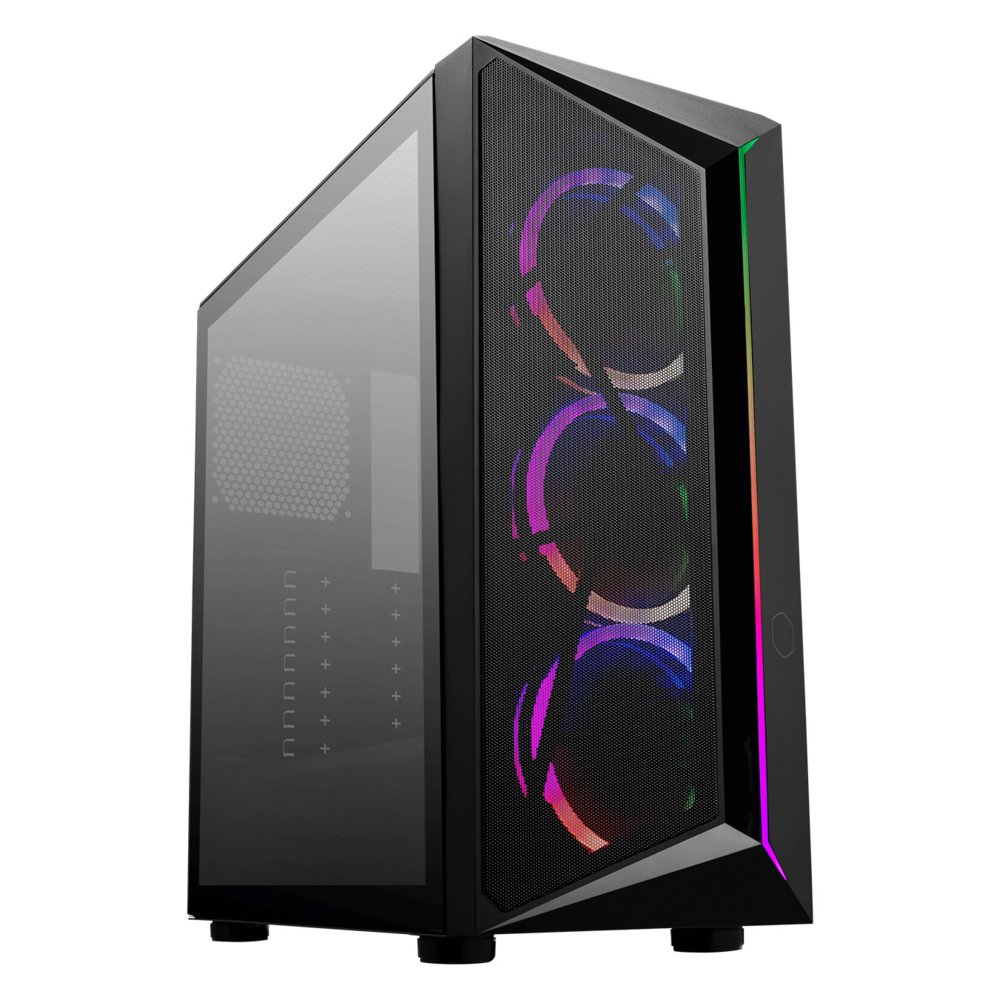 Cooler Master CMP 510 RGB | Midi Tower Gehäuse | Schwarz