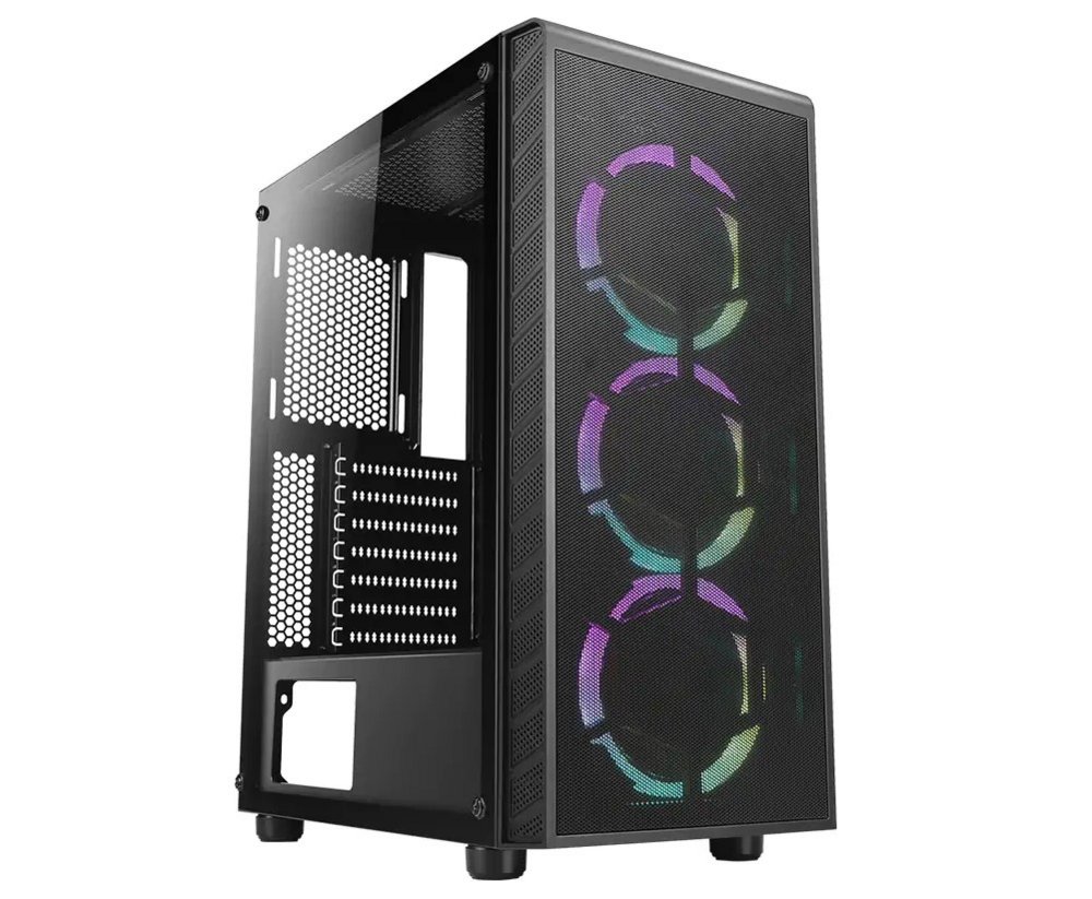 Azza Prime 360 RGB | Midi Tower | Schwarz