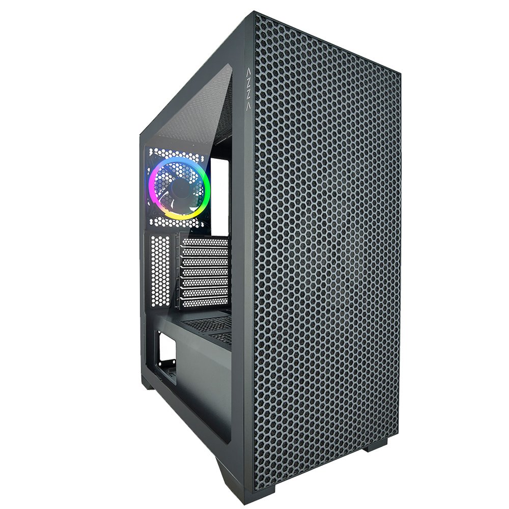 Azza Hive 450 RGB | Midi Tower-Gehäuse | Schwarz