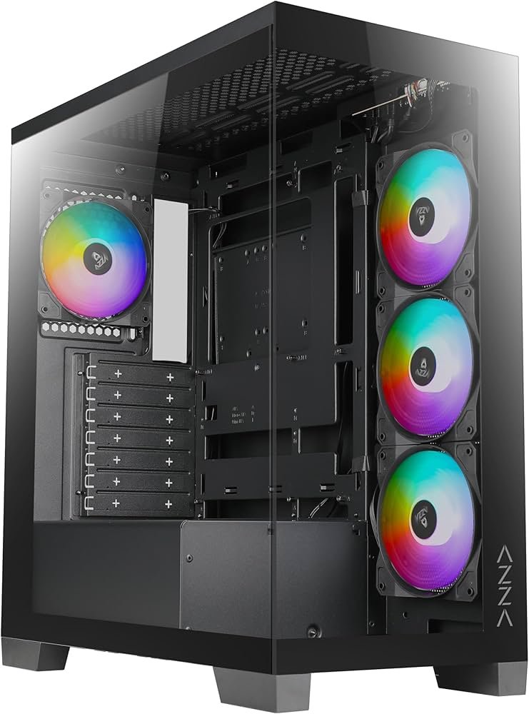 Azza Cove Midi Tower Schwarz