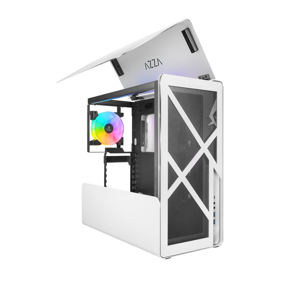 Azza Cast 808 RGB | Midi-Tower-Gehäuse | Schwarz