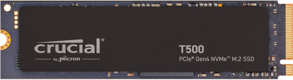 Crucial T500 | 1TB NVMe SSD | M.2 | Gen4 | 7.300MB/s Lesen | 6.800MB/s Schreiben