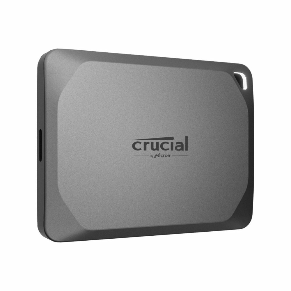Crucial X9 Pro | 1TB Externe SSD | USB-C 3.2 Gen2 | 1.050MB/s Lesen | 1.050MB/s Schreiben | IP55 | Grau