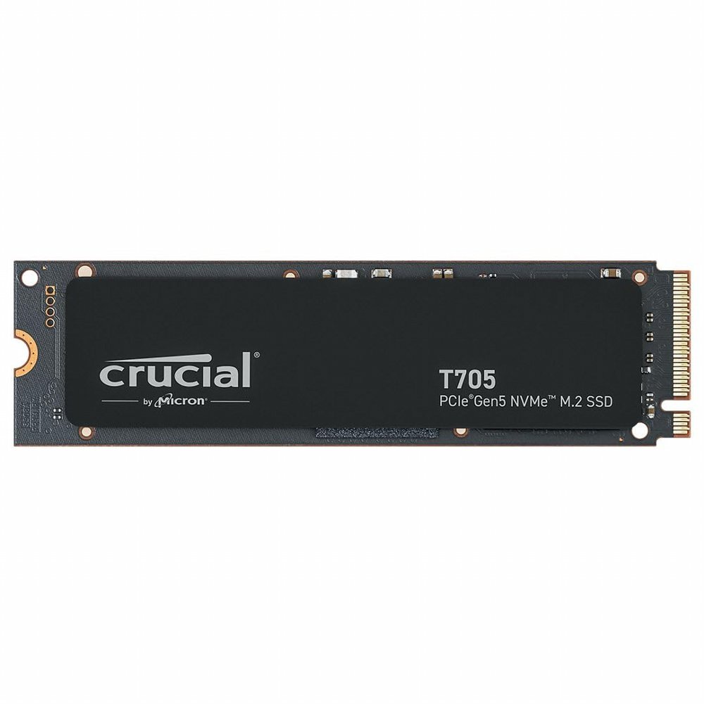 Crucial T705 | 2 TB NVMe SSD | M.2 Gen5 | bis zu 14.500 MB/s Lesen | bis zu 12.700 MB/s Schreiben