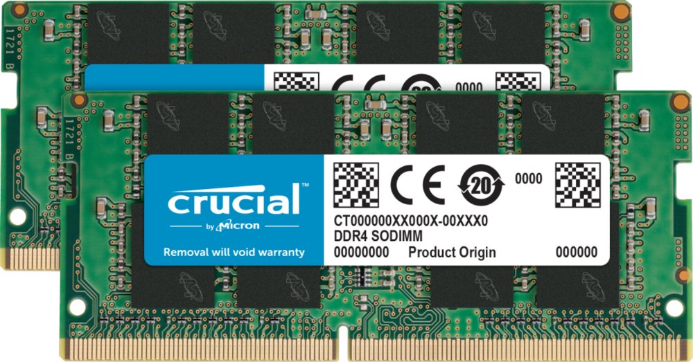 Crucial | 16GB 2x8GB DDR4 | 3200MHz | SODIMM | CL22 | Speicher­modul | RAM
