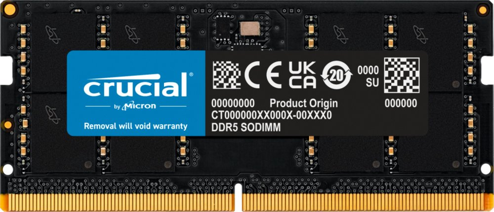 Crucial | 1x32GB DDR5 | 4800MHz | SODIMM | CL40 | Speicher­modul | RAM