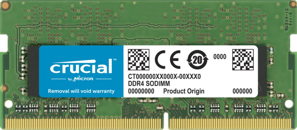 Crucial | 1x32GB DDR4 | 3200MHz | SODIMM | CL22 | Speicher­modul | RAM