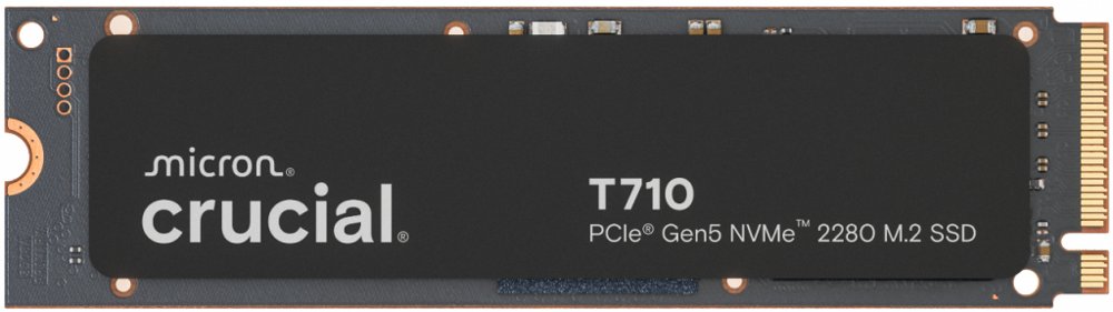 Crucial T710 | 4 TB NVMe SSD | M.2 | Gen5 | 14.500 MB/s Lesen | 12.700 MB/s Schreiben