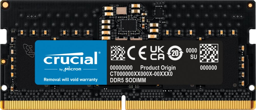 Crucial | 1x8GB DDR5 | 4800MHz | SODIMM | CL40 | Speicher­modul | RAM