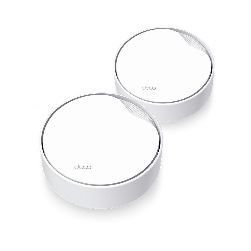 TP-Link Deco X50-PoE (2-Pack) | Dual-Band WiFi 6 Mesh-Router | Gigabit-Ethernet | AX3000