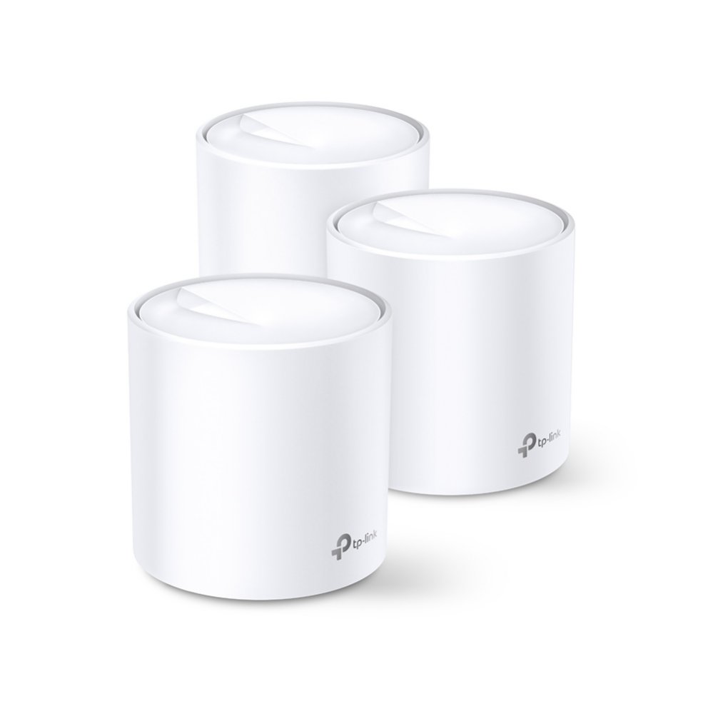 TP-Link Deco X20 (3er-Pack) | Dualband-WLAN-6-Mesh-Router | Gigabit-Ethernet | AX1800