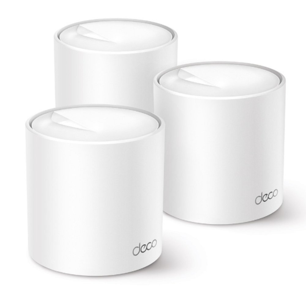 TP-Link Deco X50 (3-Pack) | Dual-Band WiFi 6 Mesh-Router | Gigabit-Ethernet | AX3000