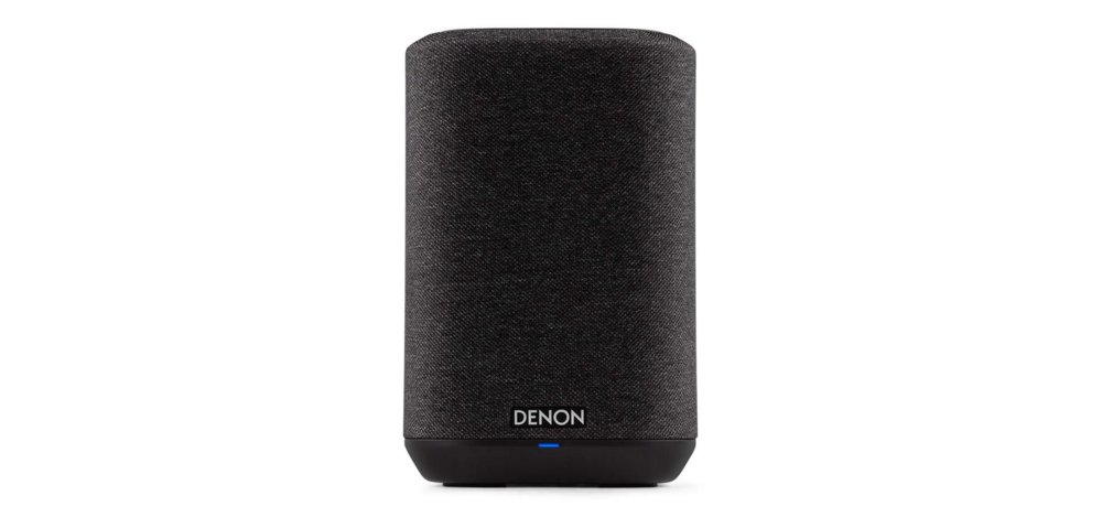 Denon Home 150 | Kabelloser Smart Speaker | HEOS integriert | 192 kHz/24-Bit Hi-Res Audio | Schwarz