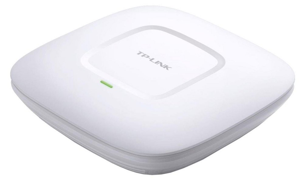 TP-Link EAP110 | WiFi 4 Access Point | 300 Mbit/s | Passives PoE (Inklusive Injector) | Inklusive Montagehalterungen