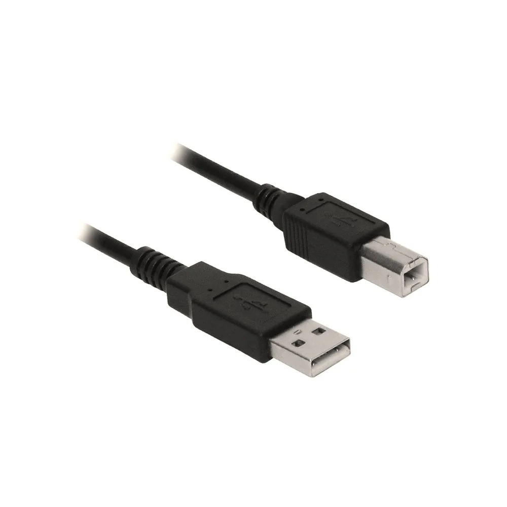 Ewent EC2402 | USB 2.0 | USB-A auf USB-B | 1,8 m | Schwarz