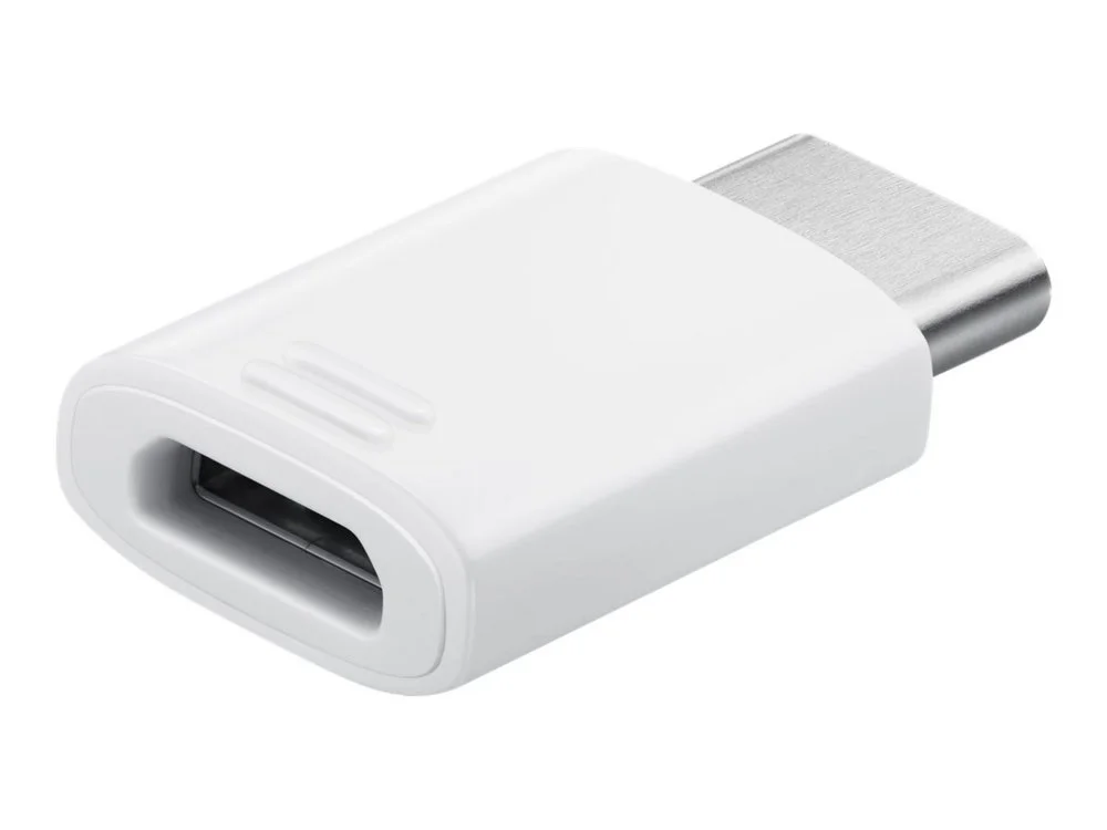Samsung Adapter | Micro-USB auf USB-C | Weiß | EE-GN930