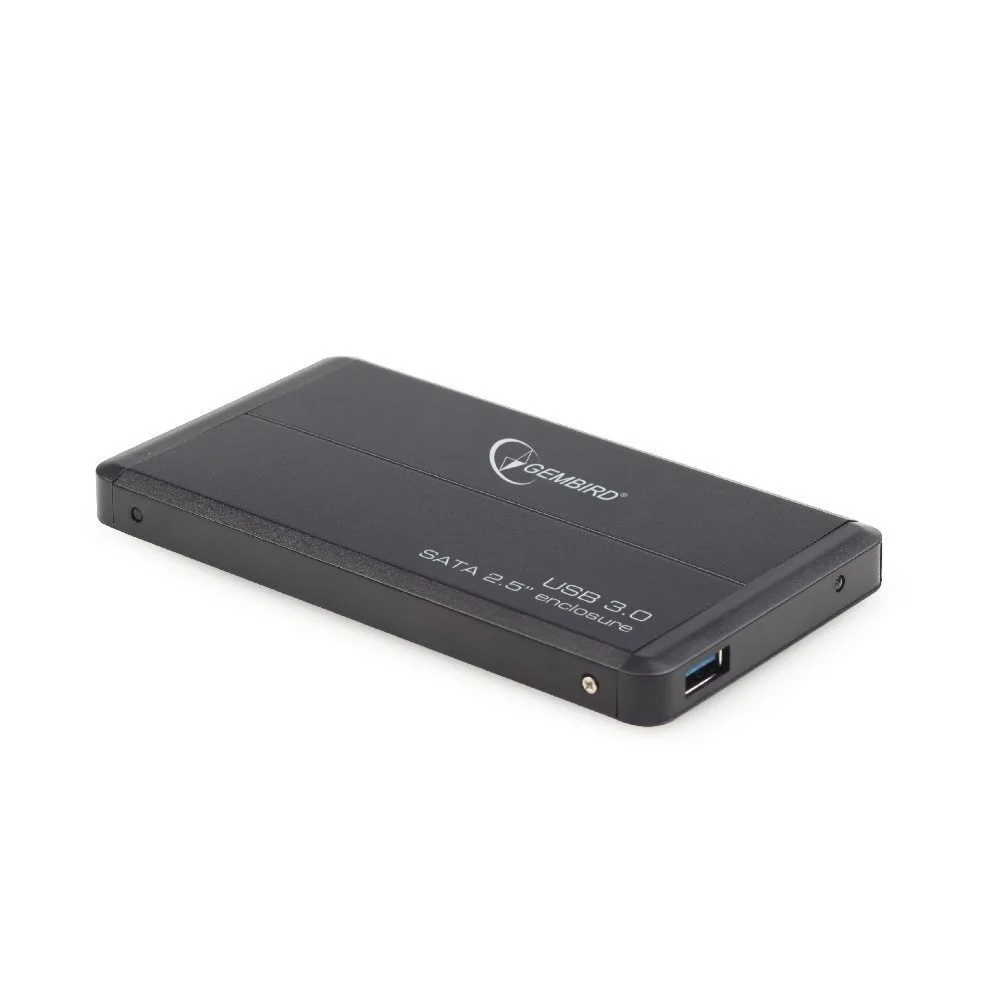 Gembird EE2-U3S-2 | 2,5" SATA HDD/SSD-Gehäuse | USB 3.0 (5 Gbit/s)
