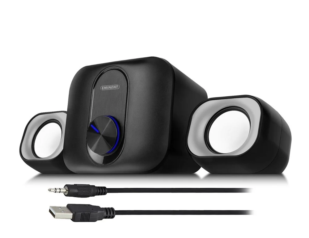 Eminent EM3515 | 2.1-Lautsprechersystem | Klare Klangqualität | 40 W RMS